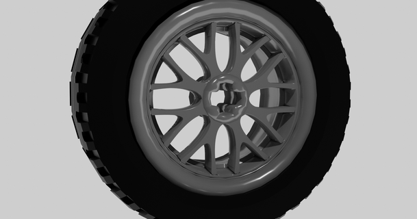 lego compatible wheel rim 432x22 tyres matteo cristini download free stl model printablescom 3d models toys & games building rims wheels 3d print model - Mito3D
