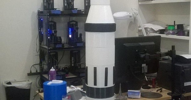 Saturno foguete wjsteele baixar livre stl modelo printablescom 3d modelos mundo varreduras histórico contexto 3d print model - Mito3D