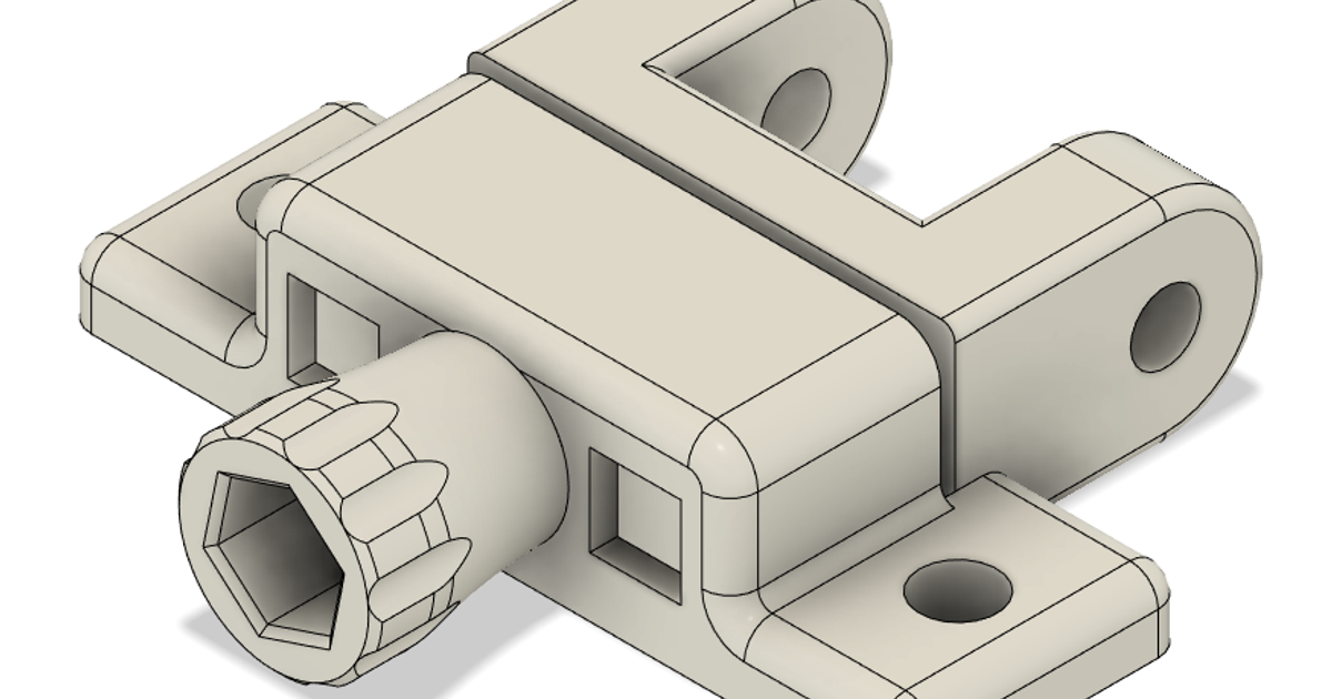 blv am8 12mm ceinture améliorer pépin Télécharger libre stl modèle imprimablescom 3d modèles imprimantes mises niveau am8upgrade tendeur courroie gt2belt 3D print model - Mito3D