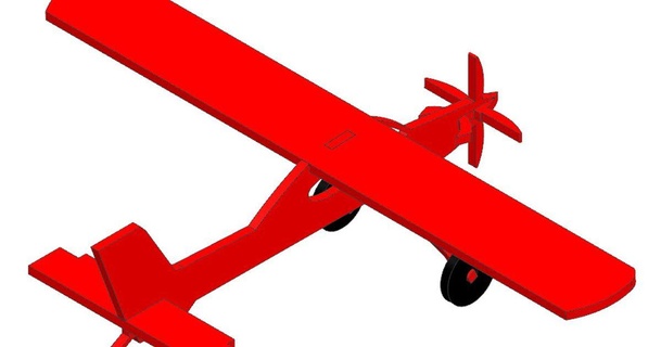 draco bushplane lukas download free stl model printablescom 3d models toys & games vehicles kit plane 3d print model - Mito3D