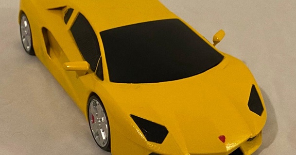 Lamborghini aventador majorocd baixar livre stl modelo printablescom 3d modelos brinquedos jogos veículos 3d print model - Mito3D