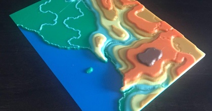 topografico carta geografica palude regione quantum mechanic Scarica gratuito stl modello printablescom 3d Modelli giocattoli Giochi 3d print model - Mito3D