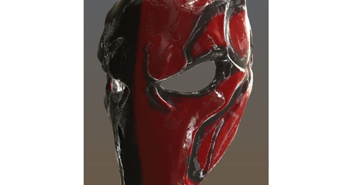 golpe mortal conceito mascarar jace1969 baixar livre stl modelo printablescom 3d modelos fantasias acessórios máscaras 3D print model - Mito3D