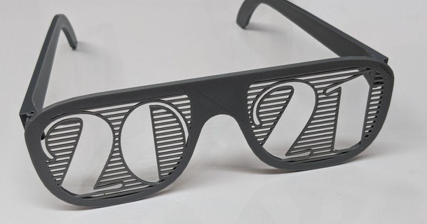 2021 veneziana tons Grajohnt baixar livre stl modelo printablescom 3d modelos moda acessórios óculos persianas 3d print model - Mito3D