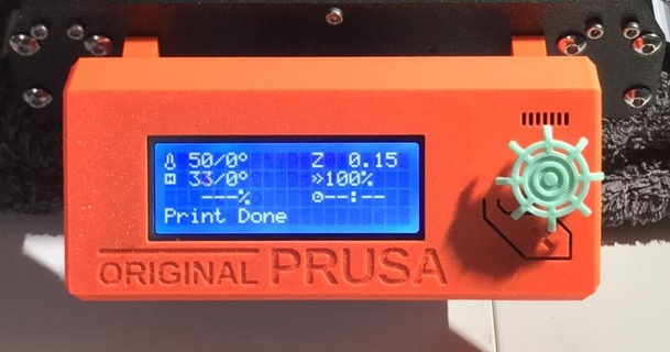 prusa i3 mk3 + lcd pomello ruota samslab Scarica gratuito stl modello printablescom 3d Modelli stampanti aggiornamenti 3d print model - Mito3D