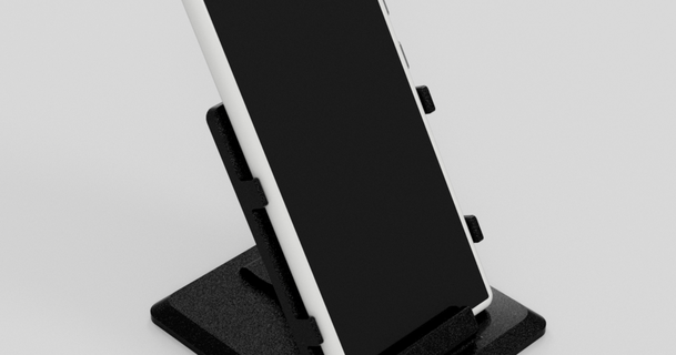 galaxia s20 fe estante soporte hr3d diseño descargar gratis stl modelo imprimiblescom 3d modelos artilugio smartphone teléfono inteligente 3d print model - Mito3D