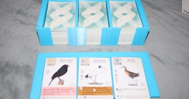 wingspan bird box + tray lid draecas download free stl model printablescom 3d models toys & games board wingspanorganizer 3d print model - Mito3D