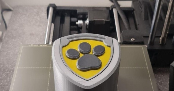 pata patrulla poderoso cachorros caja ayuda descargar gratis stl modelo imprimiblescom 3d modelos juguetes juegos 3d print model - Mito3D