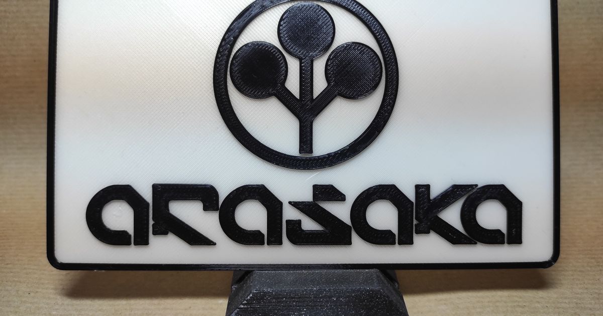 arasaka firmar cyberpunk 2077 Arte fábrica descargar gratis stl modelo imprimiblescom 3d modelos diseño wall mounted cyberpunk2077 juego azar 3D print model - Mito3D