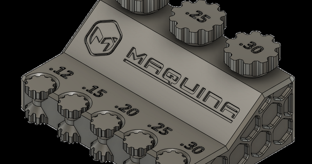 Tischplatte Toleranz Spur Maquina download frei stl Modell Printablescom 3d Modelle Hobby Macher Werkzeuge Toleranztest 3d print model - Mito3D