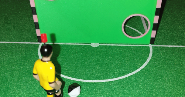 mancia calcio muro porta multicolore Endersen Scarica gratuito stl modello printablescom 3d Modelli giocattoli Giochi 3d print model - Mito3D
