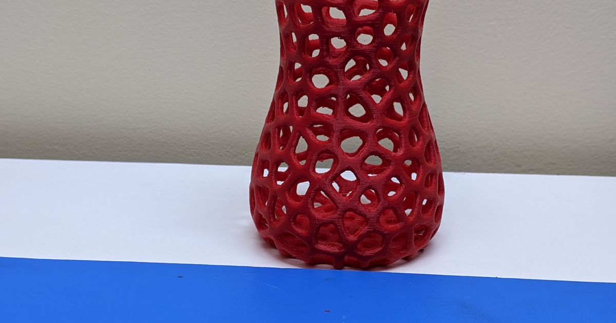 vase like stylo crayon titulaire soutien voronoi modèle 39 mike Télécharger libre stl imprimablescom 3d modèles Ménage décor corail bureau Bureau 3D print model - Mito3D