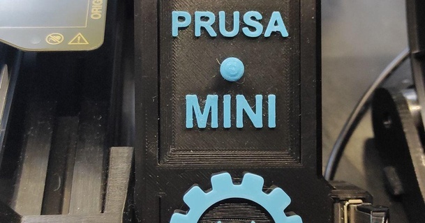 Prusa Mini Knopf kubik241 download frei stl Modell Printablescom 3d Modelle Drucker Upgrades 3d print model - Mito3D