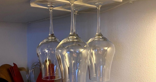 glassholder cabinets mads andersen download free stl model printablescom 3d models hobby & makers organizers glass kitchen wine 3d print model - Mito3D
