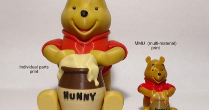Winnie pooh mmu reddadsteve Scarica gratuito stl modello printablescom 3d Modelli giocattoli Giochi azione figure statue animale orso 3d print model - Mito3D