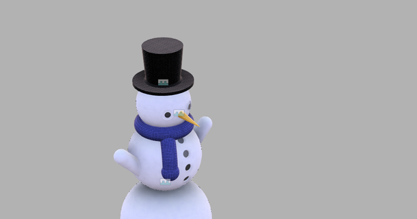 snowman christmas Dekoration mikem55 download frei stl Modell Printablescom 3d Modelle saisonal Designs Winter Weihnachten 3d print model - Mito3D