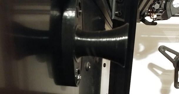 panel mounted filament inlet reverse bowden tube guillaume gendron download free stl model printablescom 3d models printers - upgrades 3d print model - Mito3D