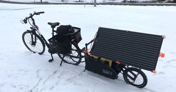 solar bicicleta eléctrica remolque simple3d descargar gratis stl modelo imprimiblescom 3d modelos Deportes aire libre cargando ebikebosch 3d print model - Mito3D