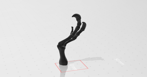 braccio r t rex yao Scarica gratuito stl modello printablescom 3d Modelli arte design sculture 3d print model - Mito3D
