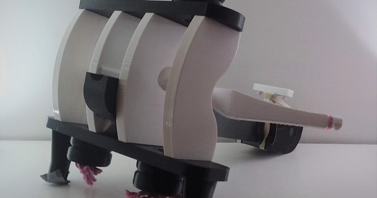 ultime bureau catapulte romain baliste empreintes squelette Télécharger libre stl modèle imprimablescom 3d modèles jouets Jeux table 3D print model - Mito3D