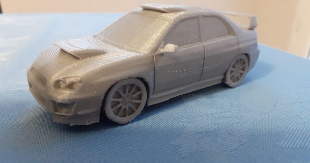 Subaru empreza wrx sti Bruno galerici indir Bedava stl model printablescom 3d modeller hobi yapımcılar otomotiv 3d print model - Mito3D