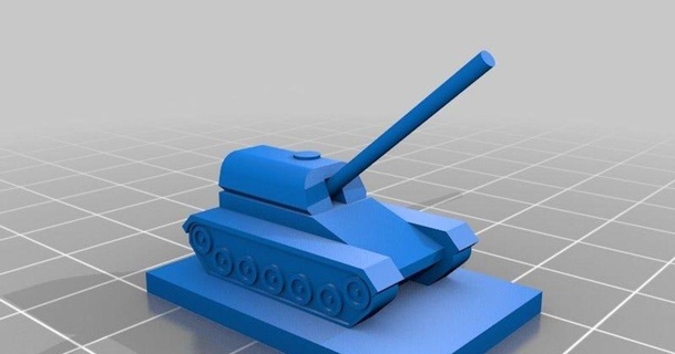 self propelled obus combate tanques udo's 3d mundo baixar livre stl modelo printablescom modelos brinquedos jogos borda 5mm artilharia tanque ww2 3d print model - Mito3D