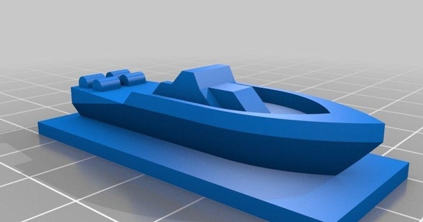 barco combate tanques udo 3d mundo descargar gratis stl modelo imprimiblescom modelos juguetes juegos tablero 5mm ww2 3d print model - Mito3D