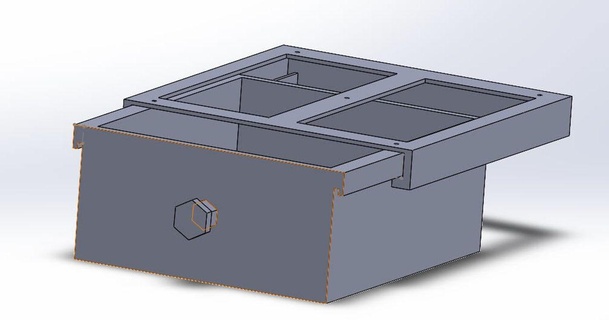 escritorio cajón alberto descargar gratis stl modelo imprimiblescom 3d modelos casa oficina cajones 3d print model - Mito3D