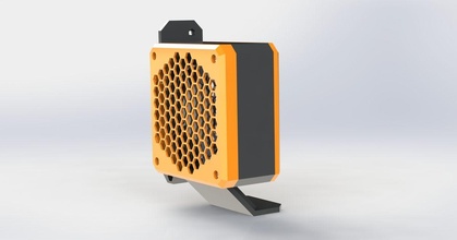 aire limpiador filtrar cuadro caja prusa i3 mk3s avispa web descargar gratis stl modelo imprimiblescom 3d modelos impresoras actualizaciones 3d print model - Mito3D