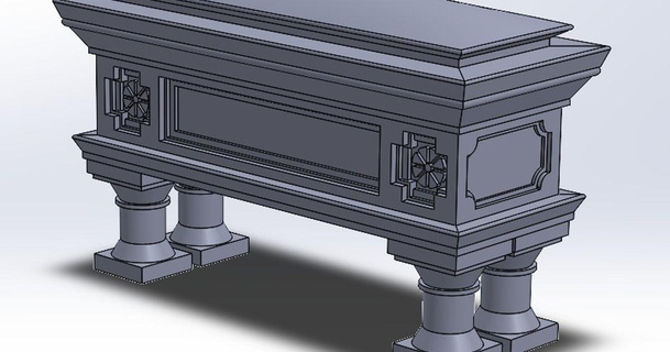 rufus dwinel sarcofago pblas38 Scarica gratuito stl modello printablescom 3d Modelli arte design disegni 3d print model - Mito3D