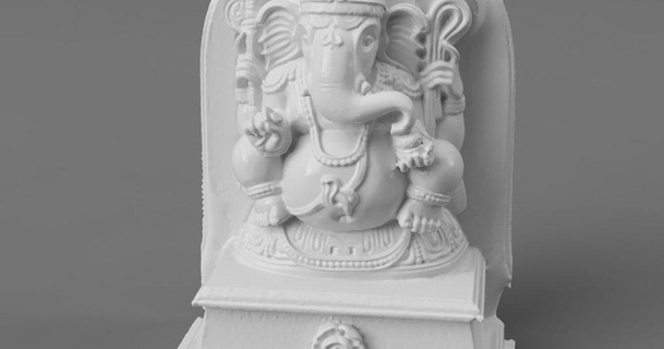 Ganesha Dieu Succès sagesse fabrication dieux Inde Télécharger libre stl modèle imprimablescom 3d modèles art conception sculptures l'éléphant Ganesh hindou 3d print model - Mito3D