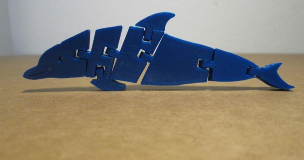flexível golfinho mrhanjak baixar livre stl modelo printablescom 3d modelos brinquedos jogos 3d print model - Mito3D