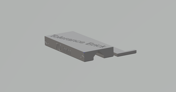 tolerance brick spool2kool download free stl model printablescom 3d models printers test tolerances tolerancecheck tolerancetest tolerencetest 3d print model - Mito3D