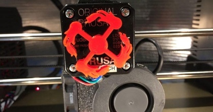 Feuerball Extruder Visualizer Faustroutinen download frei stl Modell Printablescom 3d Modelle Drucker Upgrades Magnet mk3 3d print model - Mito3D