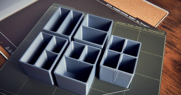 boîte organisation xyz3dsa Télécharger libre stl modèle imprimablescom 3d modèles loisir fabricants organisateurs diviseur 39 outils 3d print model - Mito3D