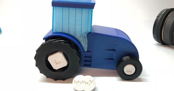brinquedo trator blinx baixar livre stl modelo printablescom 3d modelos brinquedos jogos veículos 3d print model - Mito3D