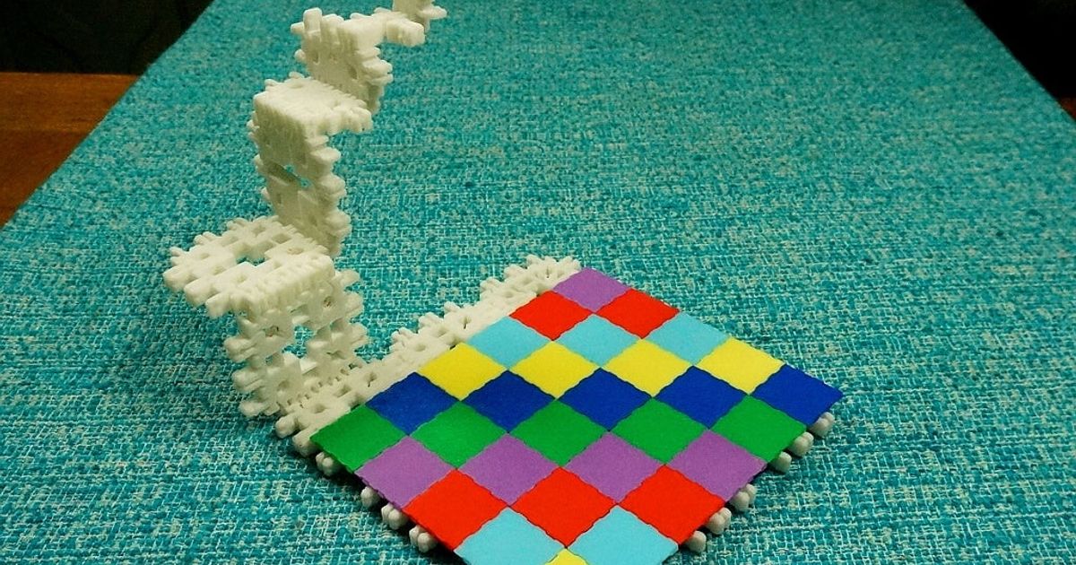 fivelas abrir fonte construção quadra prototipagem modelo Tony sangue Jovem baixar livre stl printablescom 3d modelos brinquedos jogos buckletiles blocos 3D print model - Mito3D