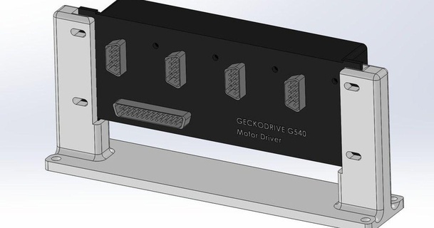 gecko g540 stepper motorista monte guido666 baixar livre stl modelo printablescom 3d modelos passatempo fabricantes eletrônicos stepperdriver 3d print model - Mito3D