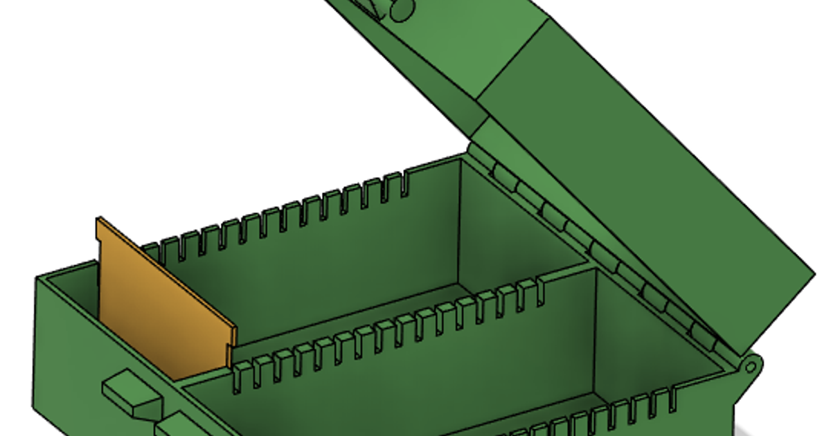 universal almacenamiento caja diablo descargar gratis stl modelo imprimiblescom 3d modelos pasatiempo hacedores organizadores adaptable almacenaje fuerte 3D print model - Mito3D