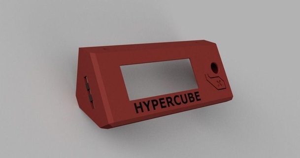 prusa i3 style hypercube lcd holder 2020 frame fuganater download free stl model printablescom 3d models printers - upgrades lcdmount hypercubelcd hypercubelcdmount 3d print model - Mito3D