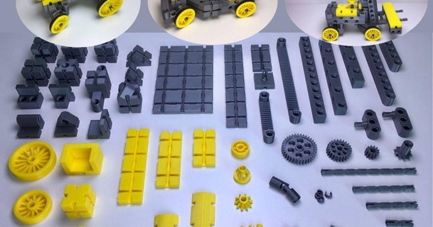 kbricks Konstruktion robkern download frei stl Modell Printablescom 3d Modelle Lernen Ingenieurwesen Autos Bausätze mechanisches Spielzeug 3d print model - Mito3D