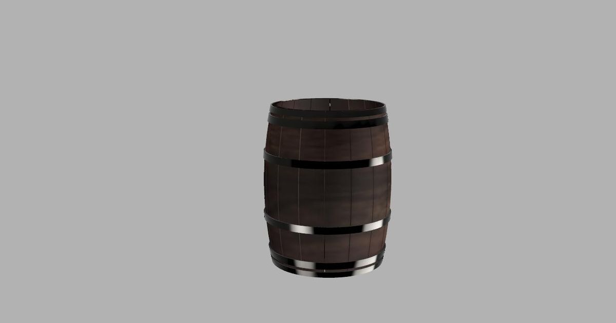 barril estante soporte alojamiento caja lápiz 3d tish descargar gratis stl modelo imprimiblescom modelos Arte diseño diseños 3D print model - Mito3D