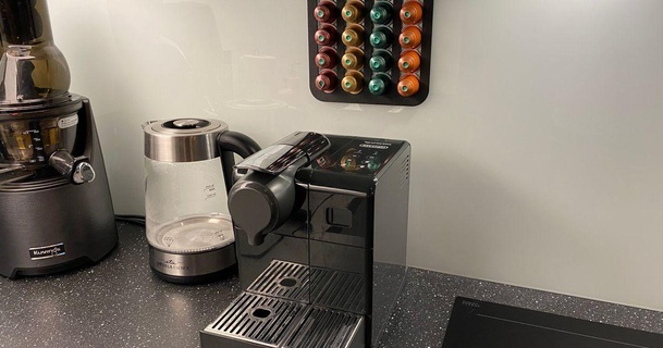 Nespresso Kapseln Halter Unterstützung d6ta download frei stl Modell Printablescom 3d Modelle Haushalt Küche Kaffee 3d print model - Mito3D