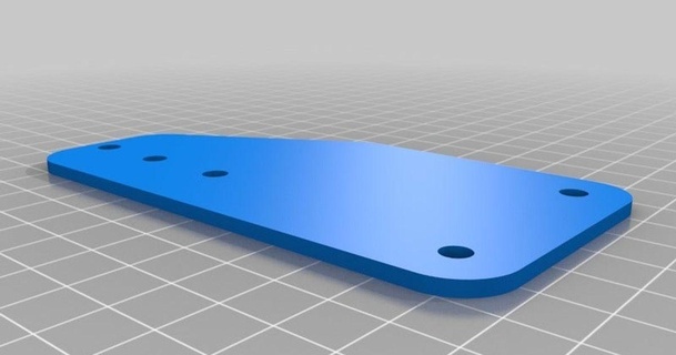 makerslide plate xcarve polykyri download free stl model printablescom 3d models hobby & makers electronics endplate inventables 3d print model - Mito3D
