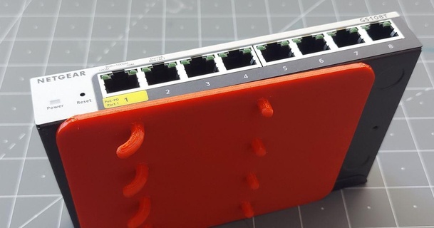 pegboard montaj tabak netgear gs108t değiştirmek bilgisiz indir Bedava stl model printablescom 3d modeller gadget'lar bilgisayarlar 3d print model - Mito3D