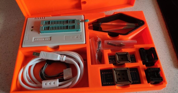 tl866 ii eprom programmer accessories box lid duncanamps download free stl model printablescom 3d models hobby & makers organizers avr icsp 3d print model - Mito3D