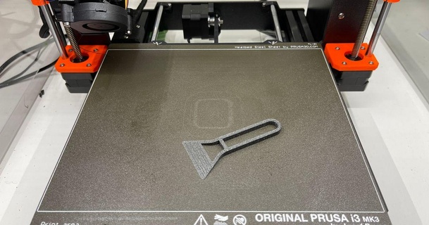 bed scraper - fast print 15min minimal filament usage 3g jernejp download free stl model printablescom 3d models printers accessories 3d print model - Mito3D
