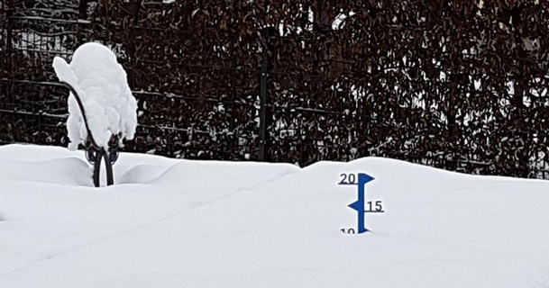 snow depth meter moderate snowfall hd creator download free stl model printablescom 3d models household outdoor & garden scale 3d print model - Mito3D