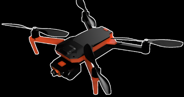 foldable drone 400mm jays download free stl model printablescom 3d models hobby & makers rc robotics 3d print model - Mito3D