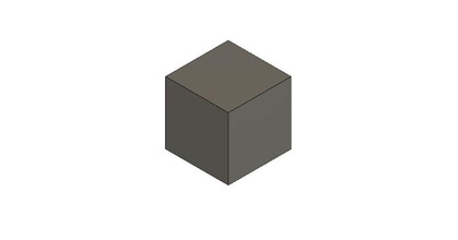 cubo básico geométrico forma ond ej st prueba descargar gratis stl modelo imprimiblescom 3d modelos impresoras basica 3d print model - Mito3D